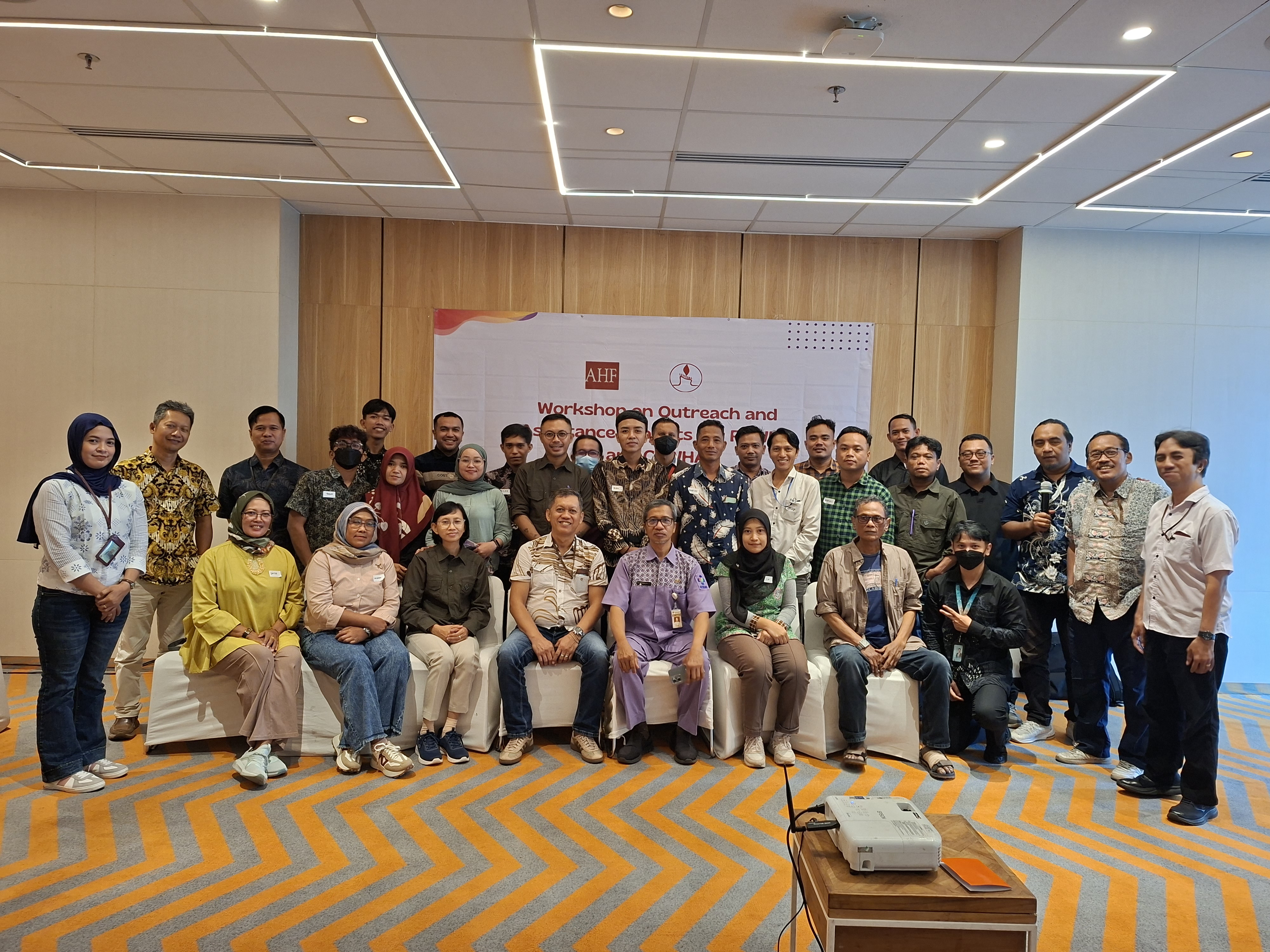 Workshop Penjangkauan dan Pendampingan HIV