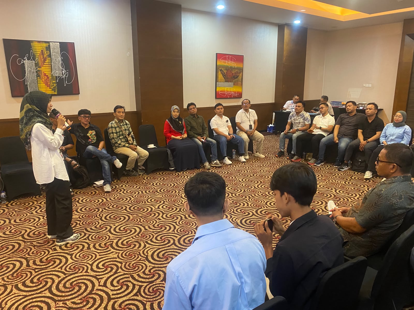 Ir. Yunus Prasetyo menyampaikan arahan penguatan KDS menuju Lembaga Kesejahteraan Sosial