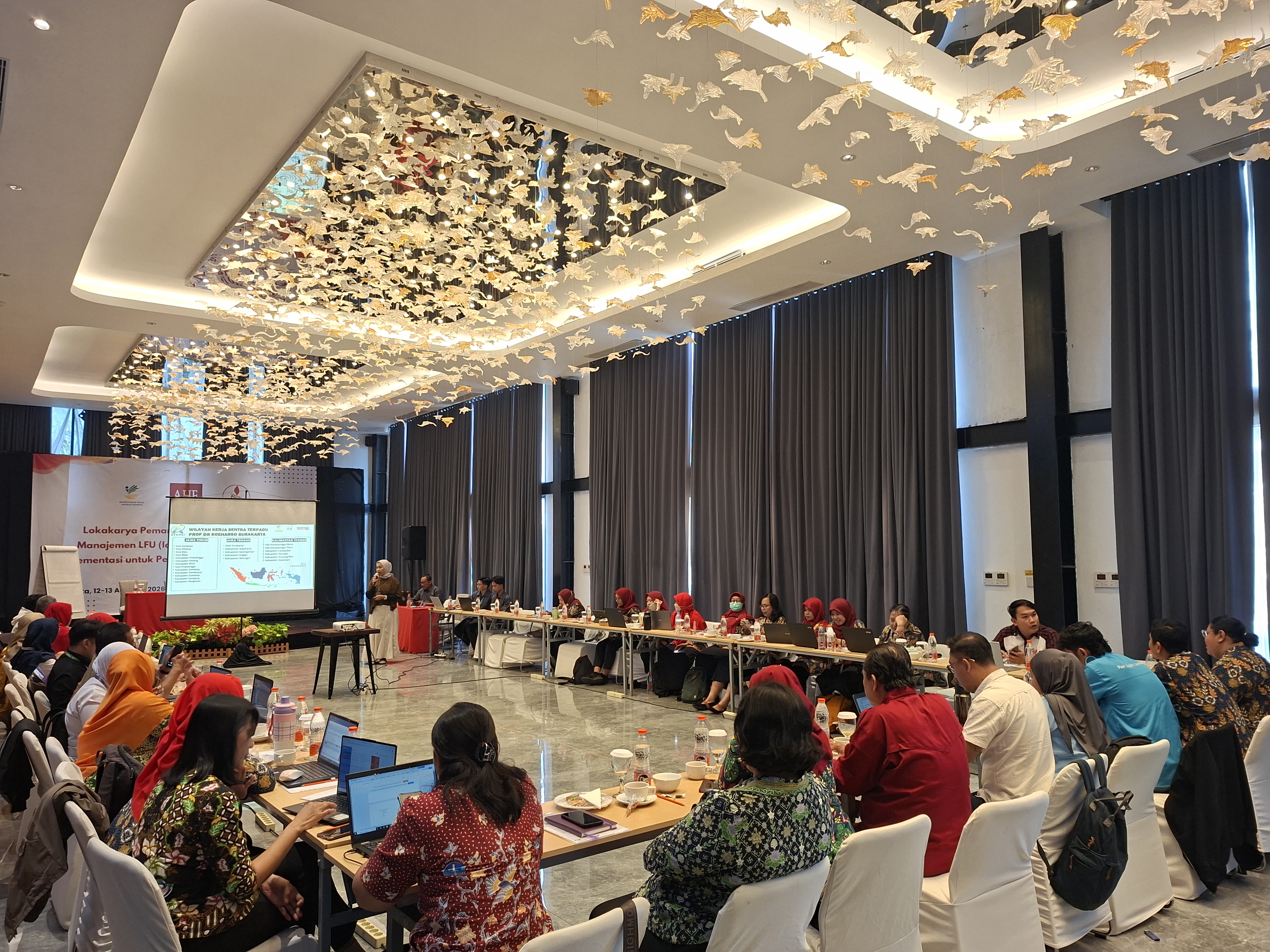Peserta Lokakarya Manajemen LFU dari berbagai pemangku kepentingan